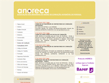 Tablet Screenshot of anoreca.com